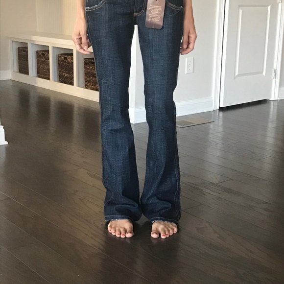 Frankie B Studded Low Rise Jean,  Made in USA  Size 2 - Picture 2 of 13